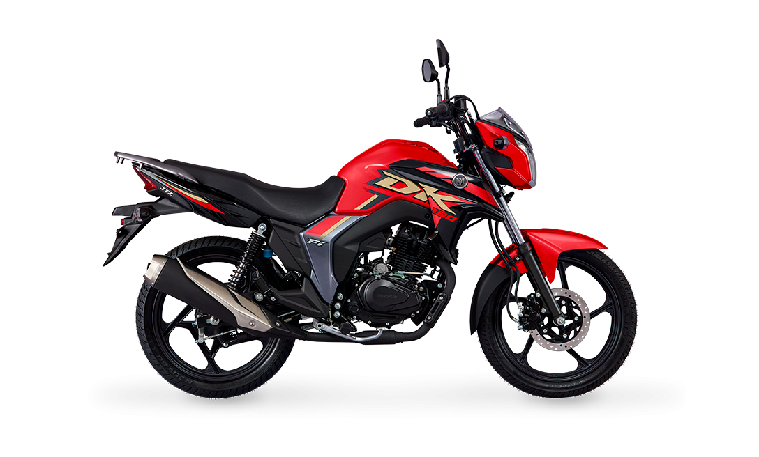 Haojue DK 160 2026 em estúdio