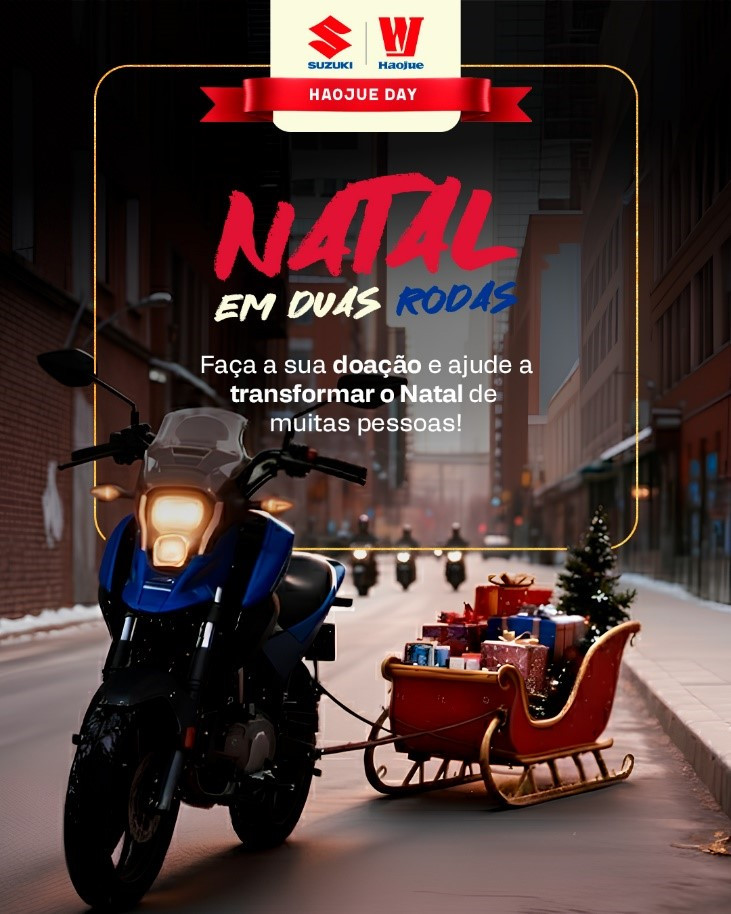 Suzuki Haojue promove ação especial para o fim de ano